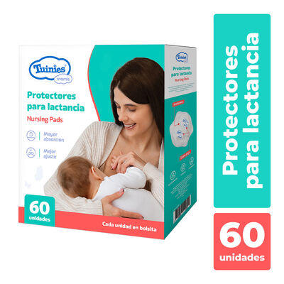 Protectores para Lactancia con Gel Tuinies - Caja 60 UN