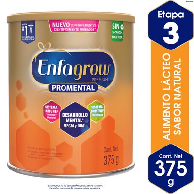 Enfagrow Premium Sabor Natural DHA - Lata 375 G
