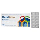Defal 30Mg Comprimido - Caja 10 UN, , large image number null