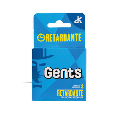 Preservativo Gents Retardante - Caja 3 UN