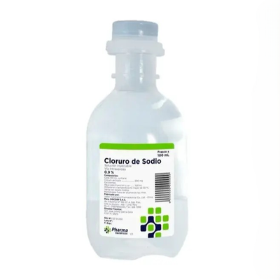 Cloruro de sodio 0.9% - Frasco 100 ML