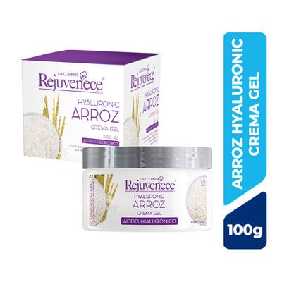Rejuvenece Crema Gel Arroz Hyaluron - Frasco 100gr