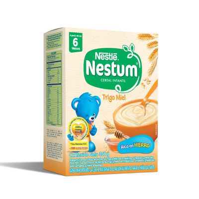 Cereal Infantil NESTUM&reg; Trigo y Miel - Caja 350  G