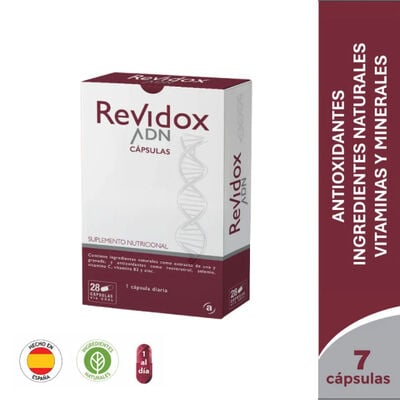 Revidox ADN Suplemento Nutricional C&aacute;psulas - Blister 7 UN