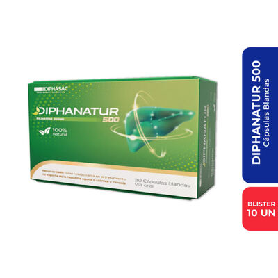 Diphanatur 500MG - Blister 10 c&aacute;psulas  blandas