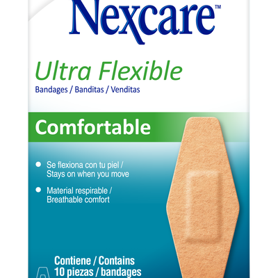Nexcare Banditas Ultra Flexible - Caja 10 UN