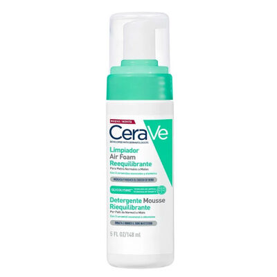 Cerave Limpiador Air Foam Reequilibrante - Frasco 148 ML