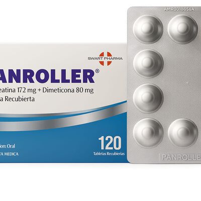 Panroller 172 Mg + 80 Mg Tabletas Recubiertas - Bl&iacute;ster 10 UN