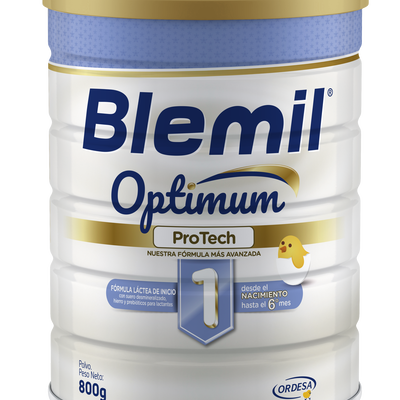 Blemil 1 Optimum Protech 0-6 Meses - Lata 800  Gr