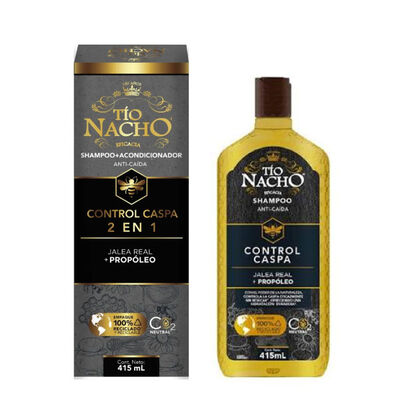 T&iacute;o Nacho Shampoo Control Caspa Prop&oacute;leo - Frasco 415 ML
