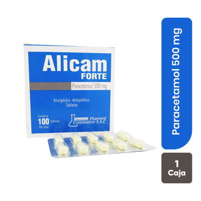 Alicam Forte 500 - Caja 100 UN