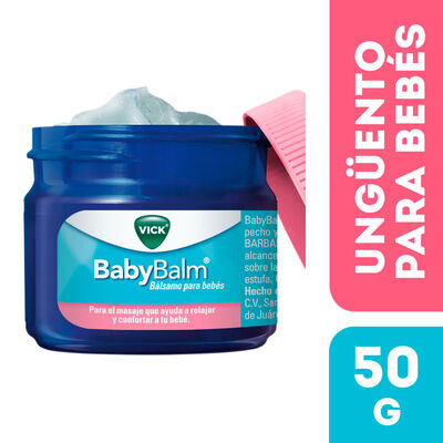 Vick Babybalm B&aacute;lsamo Para Bebes - Pote 50 G