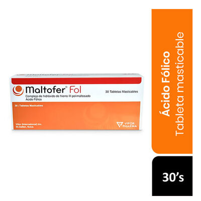 Maltofer Fol 100MG - Caja 30UN