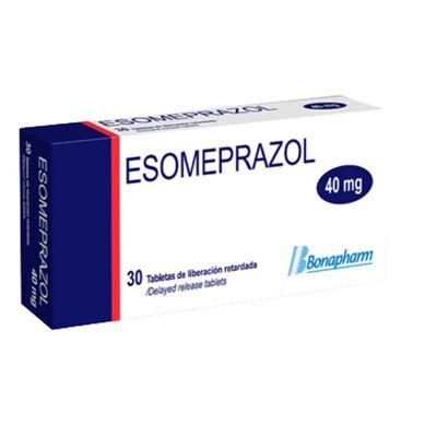 Esomeprazol 40 Mg Tableta - Caja 30 UN