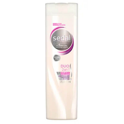 Shampoo Sedal D&uacute;o 2 en 1 - Frasco 340 ML