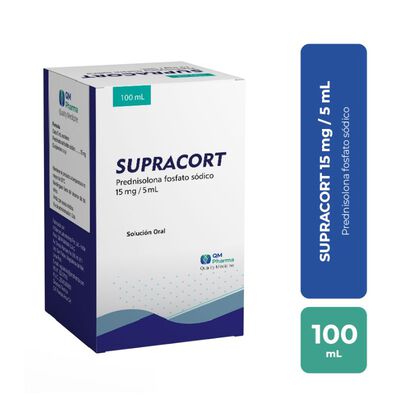 Supracort 15mg/5ml Soluci&oacute;n Oral - Frasco 100 Ml