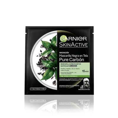 Garnier Mascarilla Carbon - Sachet 1 UN