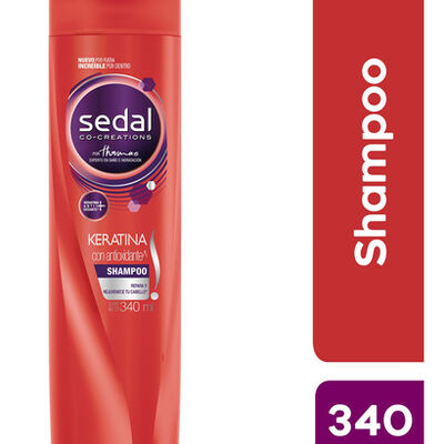 Shampoo Sedal Keratina - Frasco 340 ML