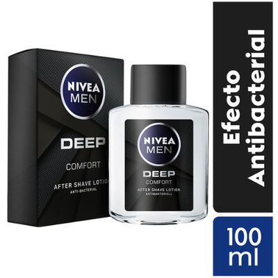 Nivea For Men After Shave Deep - Frasco 100 Ml