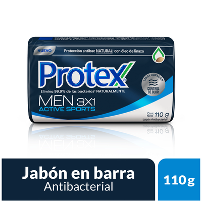 Jab&oacute;n Protex Mensport  - Barra 110g