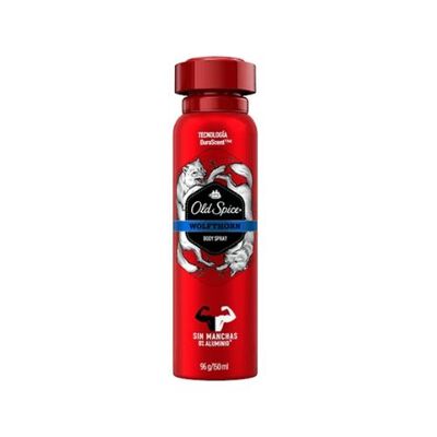 Old-Spice Spray Body Wolf - Frasco 150ML