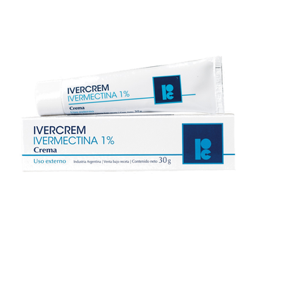Ivercrem Crema Ivermectina 1% - Frasco 30 G