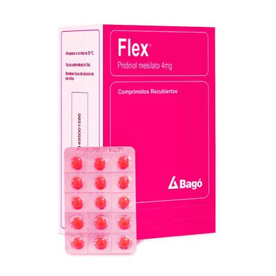Flex 4mg Comprimido Recubierto - Caja 90 UN