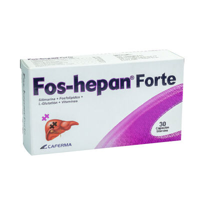 Fos-Hepan Forte C&aacute;psulas - Caja 30 UN