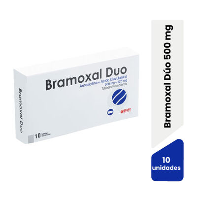 Bramoxal D&uacute;o 500 Mg Tabletas - Caja 10 UN
