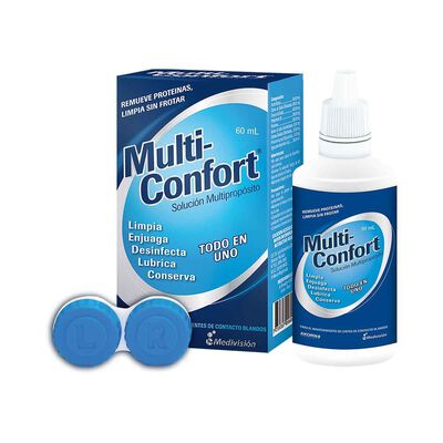 Multi-Confort Soluci&oacute;n Multiprop&oacute;sito  - Frasco 60ML