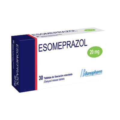 Esomeprazol 20 Mg Tableta - Caja 30 UN