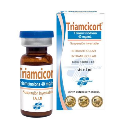 Triamcicort 40 mg/mL - Caja 1 UN