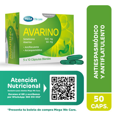 Avarino C&aacute;psulas Blanda - Caja 50 UN