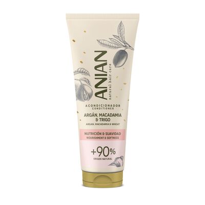 Acondicionador Arg&aacute;n, Macadamia & Trigo Anian - Frasco 250 ML
