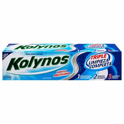 Kolynos Limpieza Completa - Tubo 90Ml