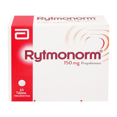 Rytmonorm 150 mg Tabletas Recubiertas - Caja 30 UN