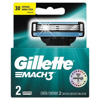 Gillette Mach-3  - Blister 2UN