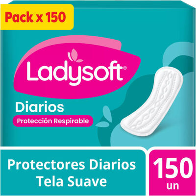 Ladysoft Protector Diario - Caja 150 UN