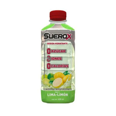 Suerox Lima - Lim&oacute;n - Frasco 630 ML