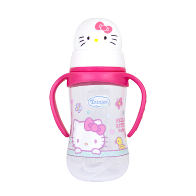 Super Biber&oacute;n Tuinies Hello Kitty Boca Ancha 10Oz - Unidad 1 UN