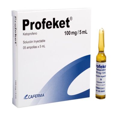 Profeket 100Mg/5Ml I/V Ampolla - Caja 5 UN