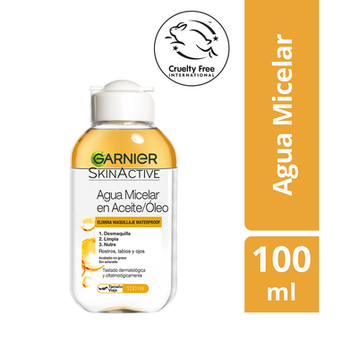 Garnier Agua Micelar &Oacute;leo - Frasco 100 ML