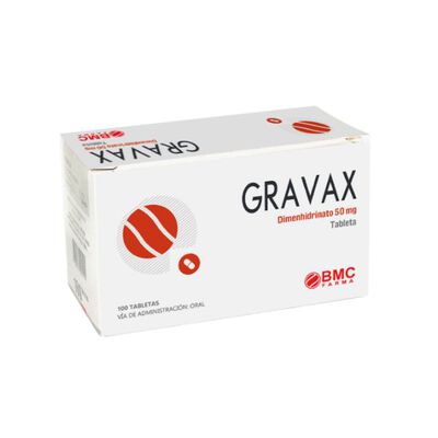 Gravax 50Mg - Caja 100 UN