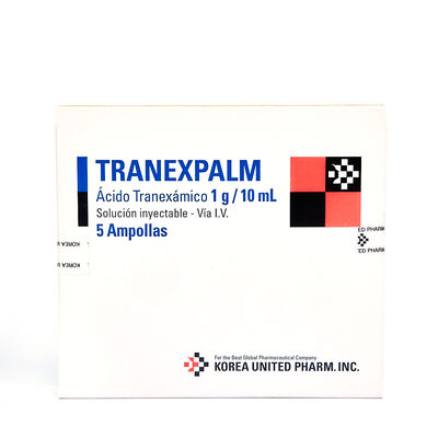 Soluci&oacute;n inyectable Tranexpalm 1g/10ml - Ampolla 1 UN