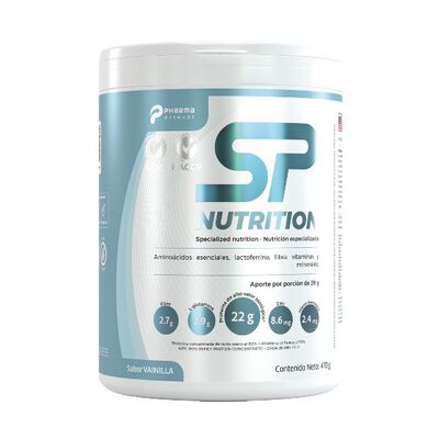 SP Nutrition Prote&iacute;na sabor vainilla - Frasco 470 G