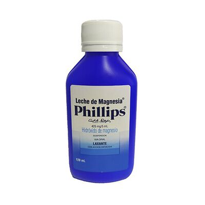 Leche Magnesia Phillips - Frasco 120 Ml