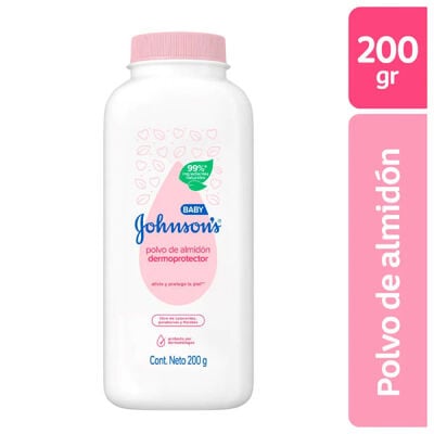 Talco de Almid&oacute;n Johnson - Frasco 200 ML