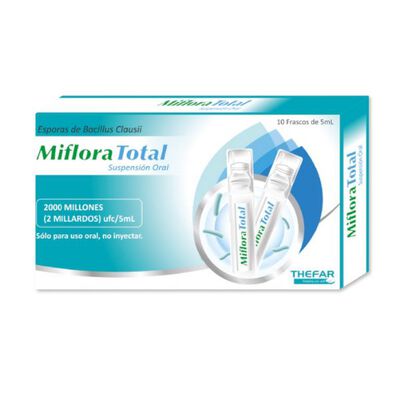 Miflora Total 2000 Millones / 5 ML Ampolla Bebible - Caja 10 UN
