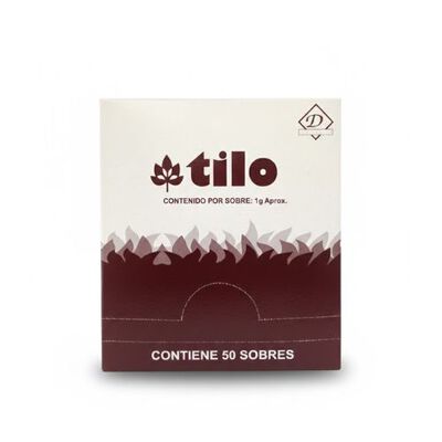 Tilo (Flores Y Hojas) 1 Gr - Caja 50 UN