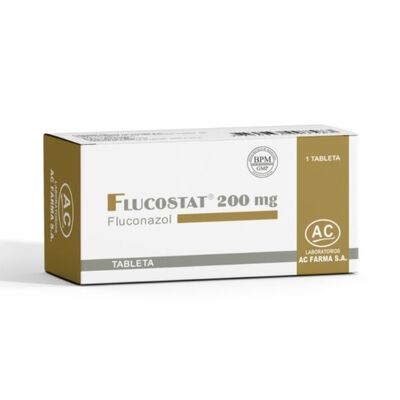 Flucostat 200 Mg Tableta - Caja 1 UN
